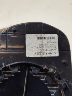Insert miroir gauche chauffé OEM A0998102316 Mercedes