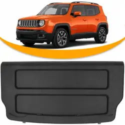 Tavaratilan hylly Jeep Renegade I 2015-2022 Musta Kansi OEM MC-271872701-1