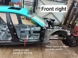 OEM 266553 Aleta Maserati Delantera Derecha