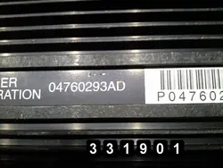 OEM AM-331901 ljudförstärkare för Chrysler Voyager 2000