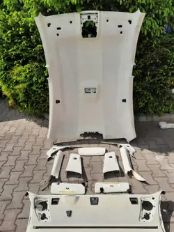 BMW M6 F06 Gran Coupe Visera Solar Cuero Blanco