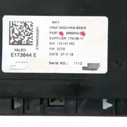 Módulo de climatización BMW OE 9462542