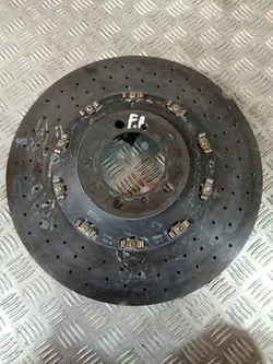 Disco de freno cerámico Porsche 991 delantero derecho OEM 991 Turbo