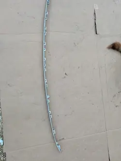 VW Touareg 7P6 10-18 Takapuskuri Kromi 7PP253835