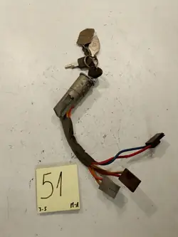 Zündschloss Peugeot 306 OEM 51 mit Schlüsseln