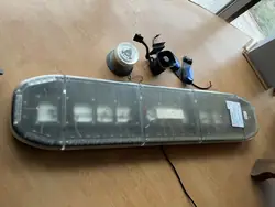 Barre d'avertissement LED 12/24V avec contrôleur 912x120
