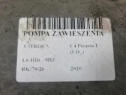 Pompe de suspension Wabco OEM 4154043536