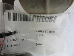 OEM TŁUMIK ŚRODKOWY SKODA FABIA I Combi 1.4