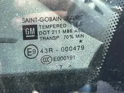 OEM AK-12-725076 Seitenscheibe für Opel Corsa D 2007