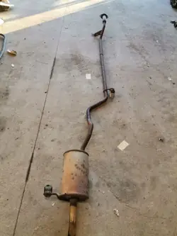 Silenciador trasero Renault Captur OEM bgfdsasxdcvb