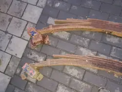 Hintere Blattfeder OEM G56RE49GVRECVWEC6VVV - 8 Blätter