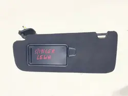 KIA STINGER Conjunto de pára-sóis OEM - Alcantara Preto