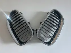 BMW 5 Series E60 E61 Front Bumper Grilles OEM