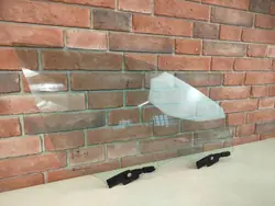Janela lateral porta dianteira direita OEM 7466962 BMW
