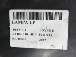 Phare gauche OEM 1369497080 pour Peugeot Boxer II