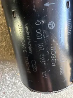 Démarreur Opel Astra H Lift 06-14 OEM 0001107493