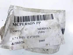 MCPERSON Oikea Etuosa Opel Meriva A 1.7 CDTI