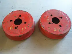 Toyota Celica V Hinterachse Bremsentrommeln OEM T18 4x100