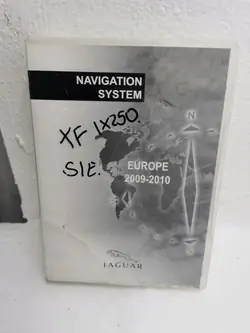 Jaguar XF X250 Navigationskarta CD/DVD OEM 6W8310E898AF
