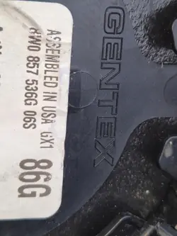 Verre de rétroviseur droit convexe OEM 8W0857536G Audi A4 A5 B9