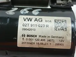Motor de arranque 02T911023R 1.2 12V VW Volkswagen Polo V