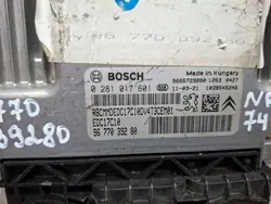 Unidade Controlo Motor S26312746 para Peugeot Citroen 1.6 HDI