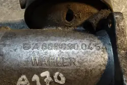 Vanne EGR MERCEDES-BENZ A (W168) 1.7L diesel