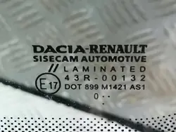 Begagnad Dacia Duster II framruta OEM FRE56137