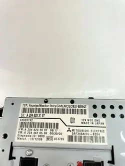 Écran navigation OEM A2048203197 Mercedes C W204