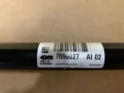 Eixo dianteiro BMW X3 F25 2012 7598027