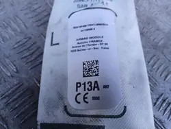 Airbag banco dianteiro esquerdo OEM 647458500B Nissan Juke