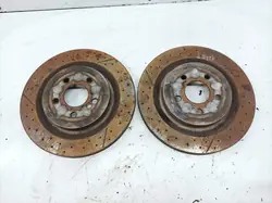 Conjunto de Discos de Freio Traseiros Mercedes CLA-Class I 330mm OEM A1724230112