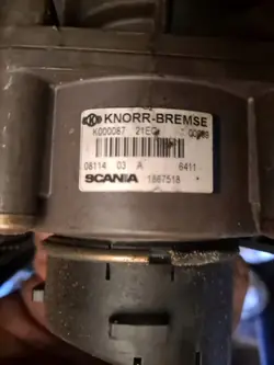 Scania 1867518 K000087 Bromshuvudventil - Begagnad