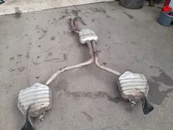 Silencieux échappement Audi A6 S6 C7 OEM ATV80235