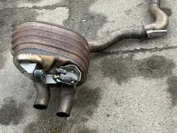 Escape Traseiro Direito Porsche Panamera 971 Turbo 1