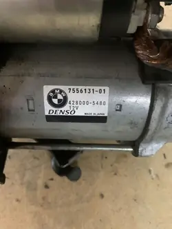 Motor de arranque BMW X6 E71 2009 7556131