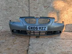 Paraurti anteriore BMW Serie 5 E60 E61 2003-2007 PDC Nero 668