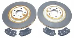 Discos e pastilhas traseiros OEM 4H0615601H 8K0698451E