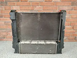 BMW X3 F25 X4 F26 N55 Chłodnica Wody + INTERCOOLER 8623350 7593845 KOMPLET