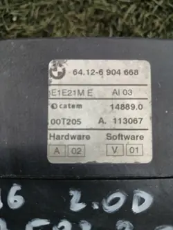 BMW E83 X3 Waterverwarmer OEM 9145439 - Gebruikt