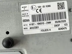 Lector Radio Navegación H1BT-18K810-ZNM Ford Fiesta MK8