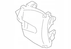 Rechter Hinterradbremszylinder Volvo C30 C70 S40 V50