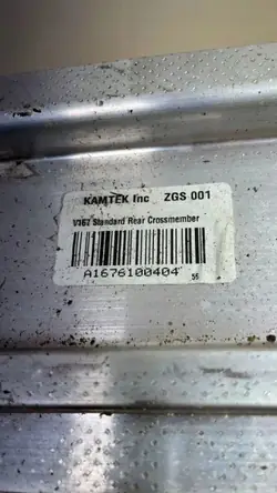 Poutre de pare-chocs arrière OEM A1676100404 Mercedes GLE