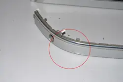 Garniture pare-chocs arrière droit OEM 7005906 BMW 5 E39