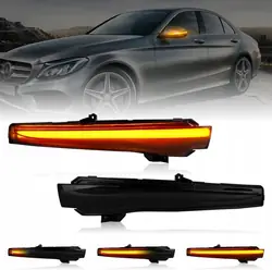 Sinalizador dinâmico para espelho LED