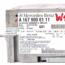 Mercedes A1679000111 Unidad Principal W167/W177