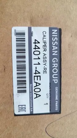Achterste linker remklauw Nissan Qashqai J11 OEM 440114EA0A