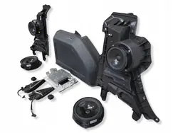 Fender Audiosystem OEM 5C6035456 mit Verstärker und Subwoofer