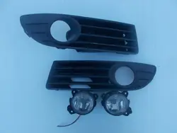 Faróis de Neblina Halógenos Esquerdo Direito VW Polo 9N Lift 05-09