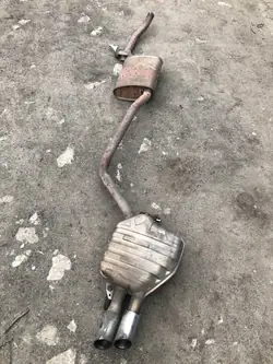 Silencieux Echappement Audi OE OEM 4G0 pour A6 C7